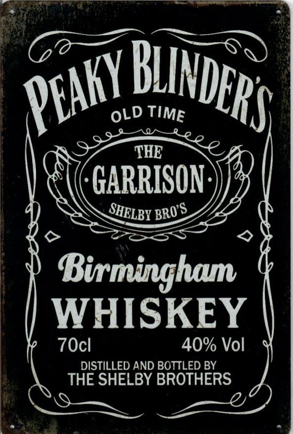 Peaky Blinders Whisky - Old-Signs.co.uk